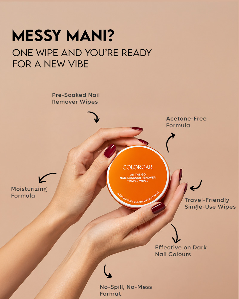 ON THE GO NAIL LACQUER REMOVER WIPES