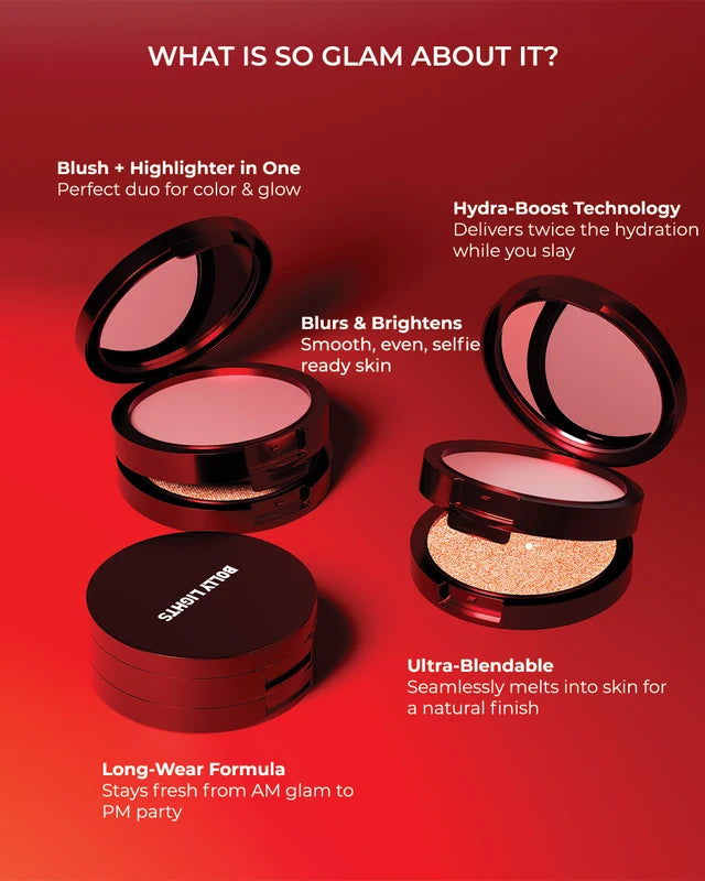 Bolly Lights Insta-Glam Flush & Blush Duo