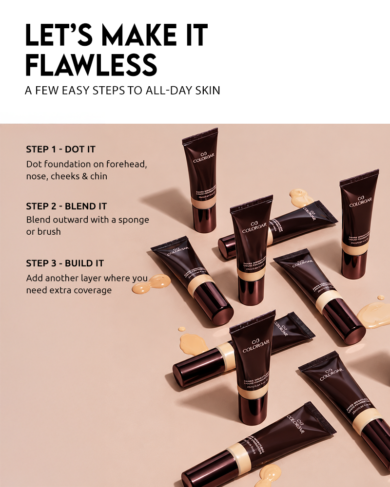 Colorbar 24hrs Weightless Liquid Foundation