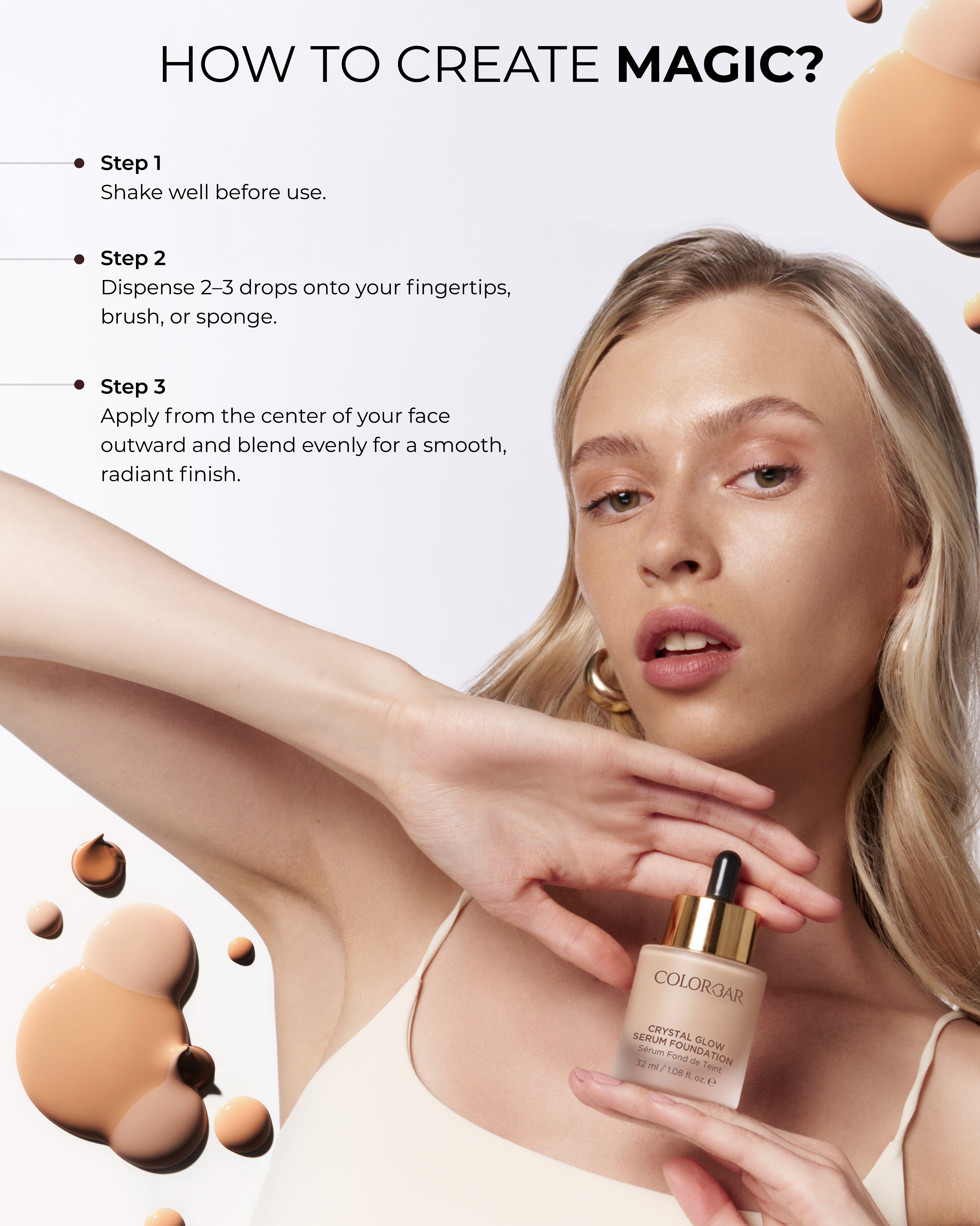 Colorbar Crystal Glow Serum Foundation