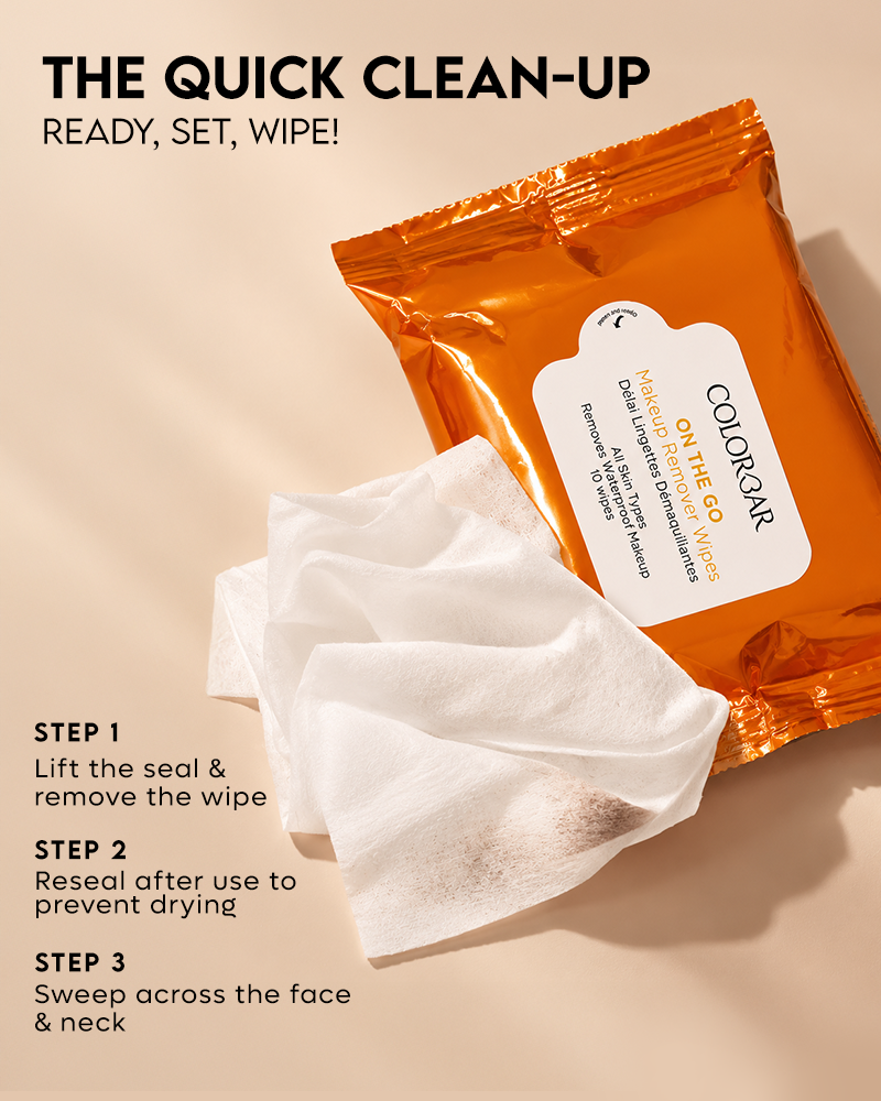 On The Go Makeup Remover Wipes