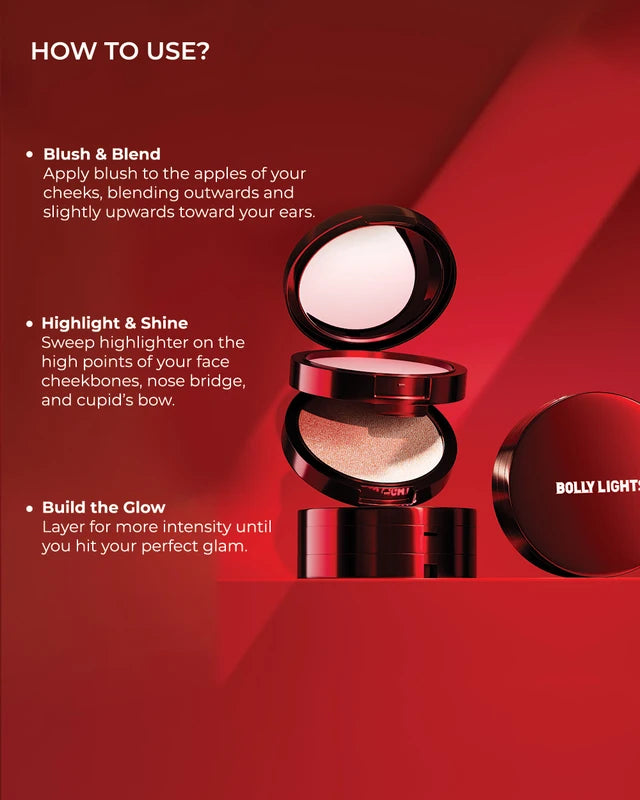 Bolly Lights Insta-Glam Flush & Blush Duo