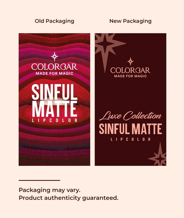 Sinful Matte Lipcolor - Luxe Collection