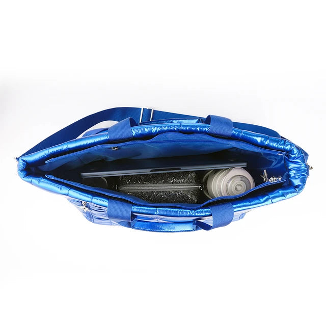 Metallic Magic Tote Bag#Color_Electric Blue