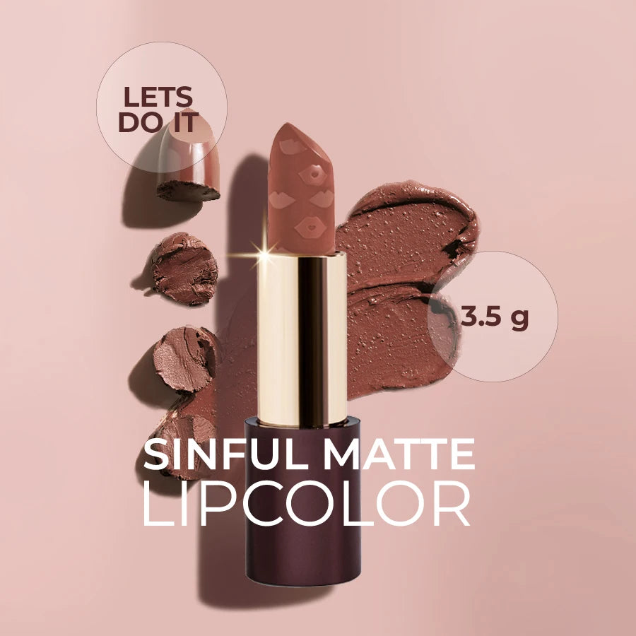 Sinful Matte Lipcolor - Luxe Collection