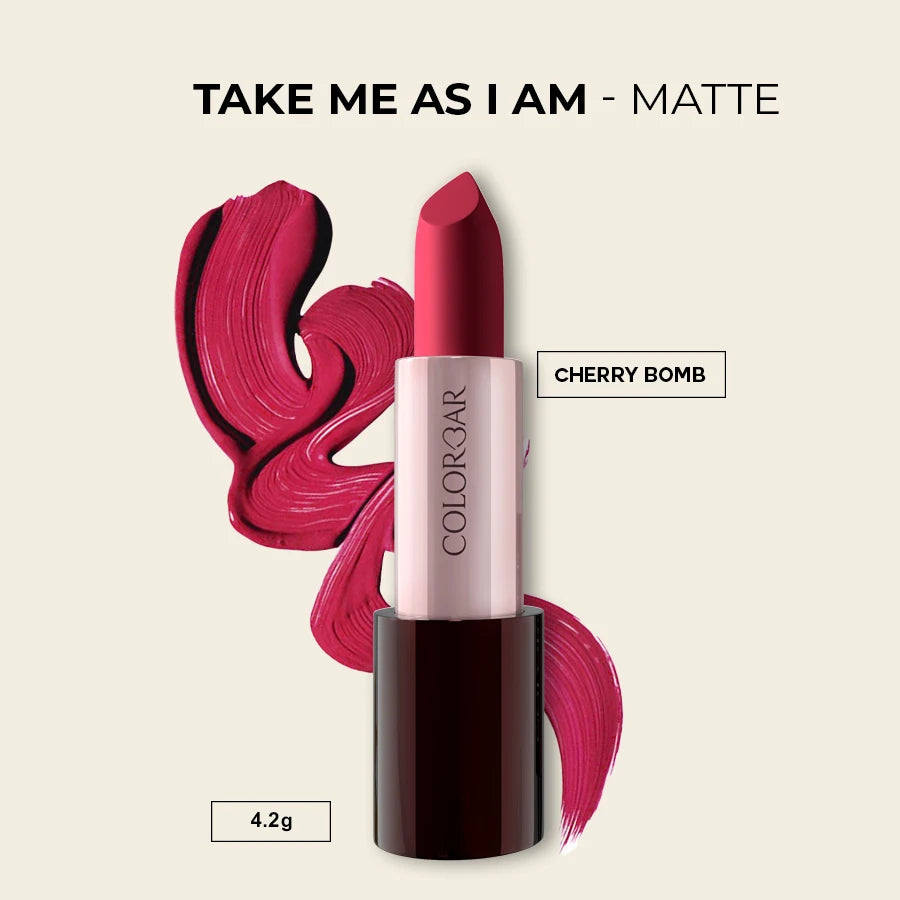 TAKE ME AS I AM VEGAN MATTE LIPSTICK