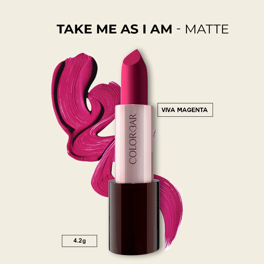 TAKE ME AS I AM VEGAN MATTE LIPSTICK
