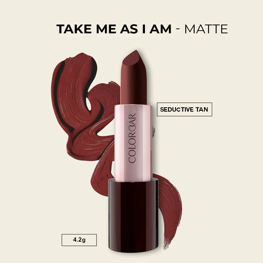 TAKE ME AS I AM VEGAN MATTE LIPSTICK