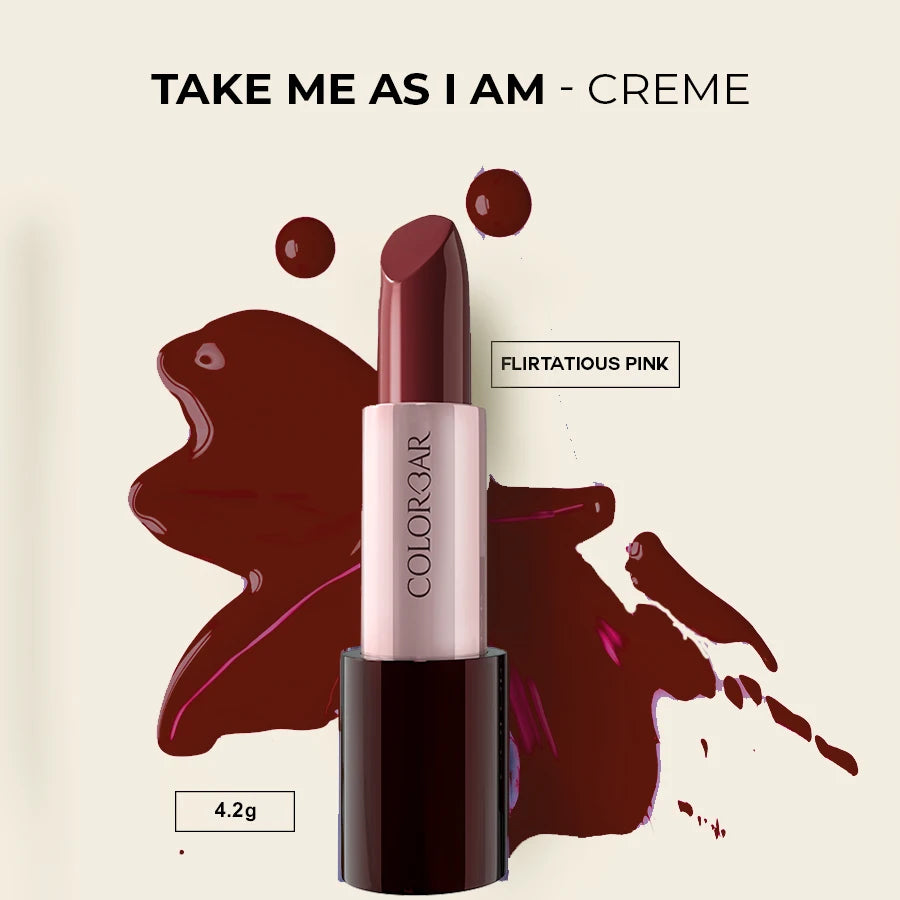 TAKE ME AS I AM VEGAN CRÈME LIPSTICK