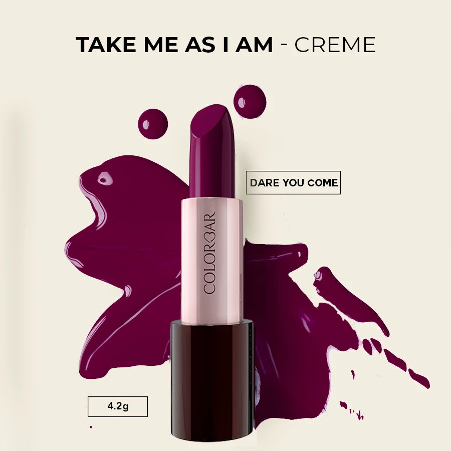 TAKE ME AS I AM VEGAN CRÈME LIPSTICK