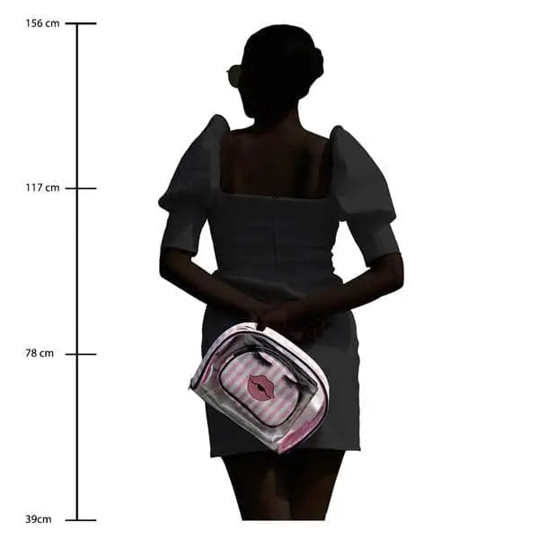 Lips & Lashes Bag In Bag(Set Of Three) - White + Blush Pink