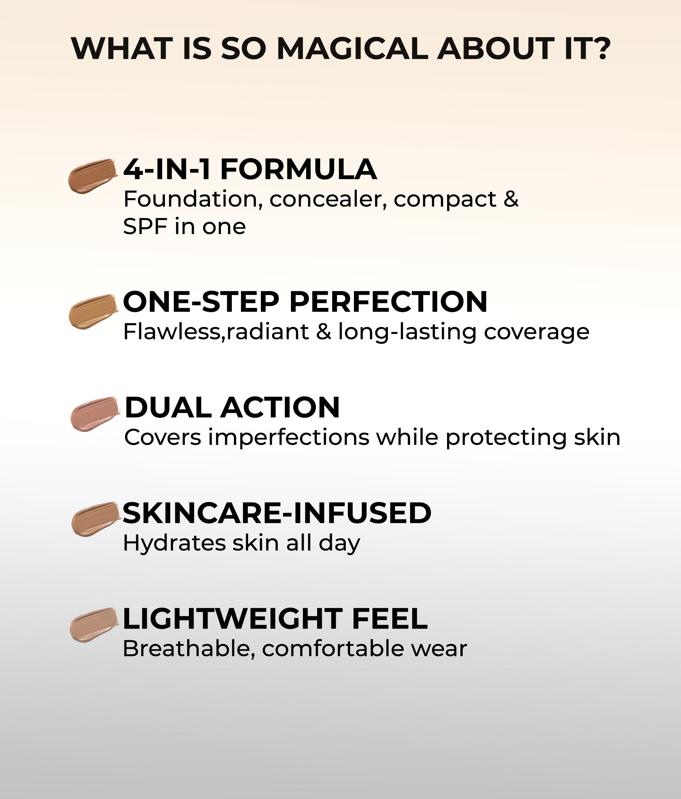 Amino Healthy Glow 4-in-1 Foundation