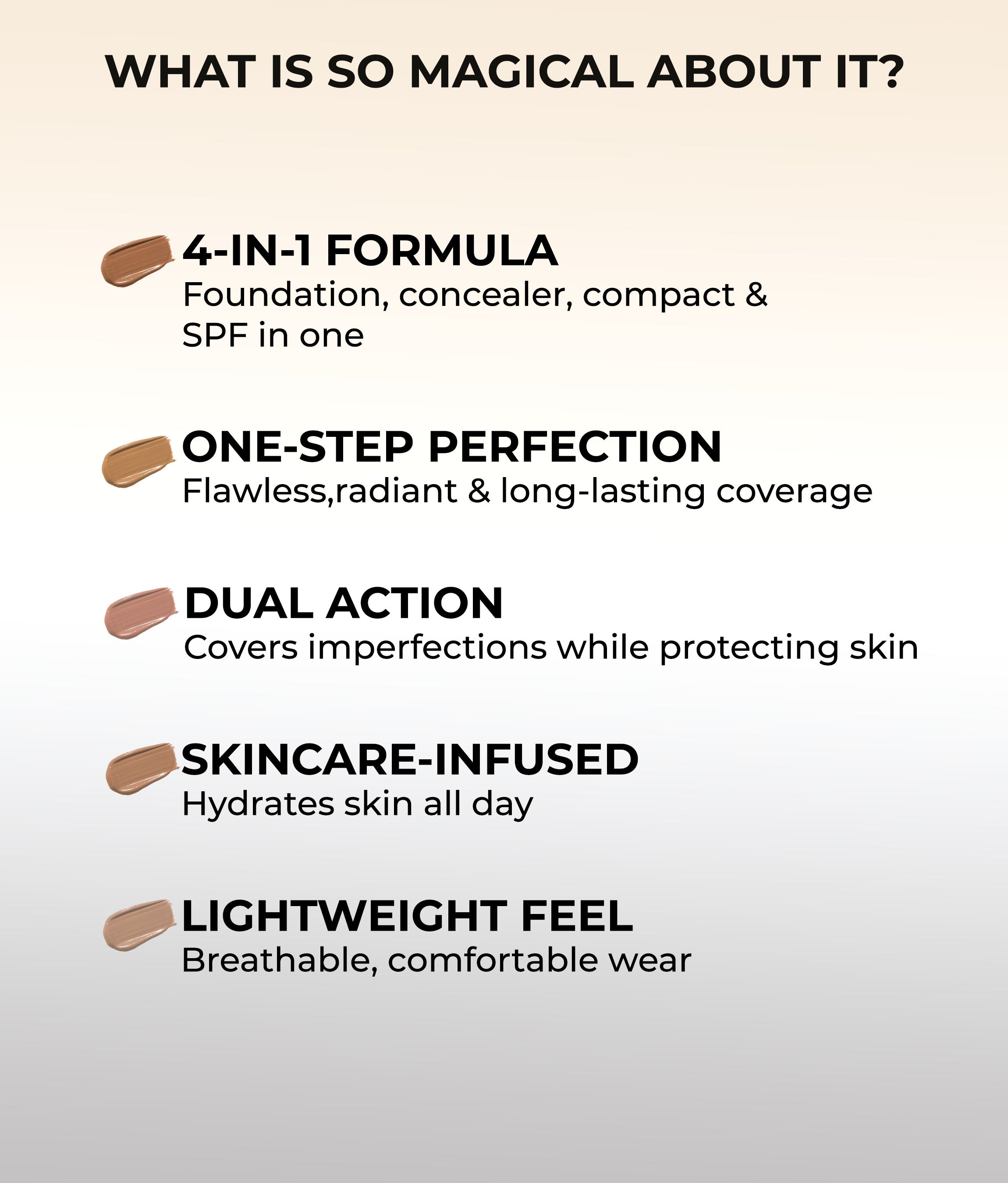 Amino Healthy Glow 4-in-1 Foundation
