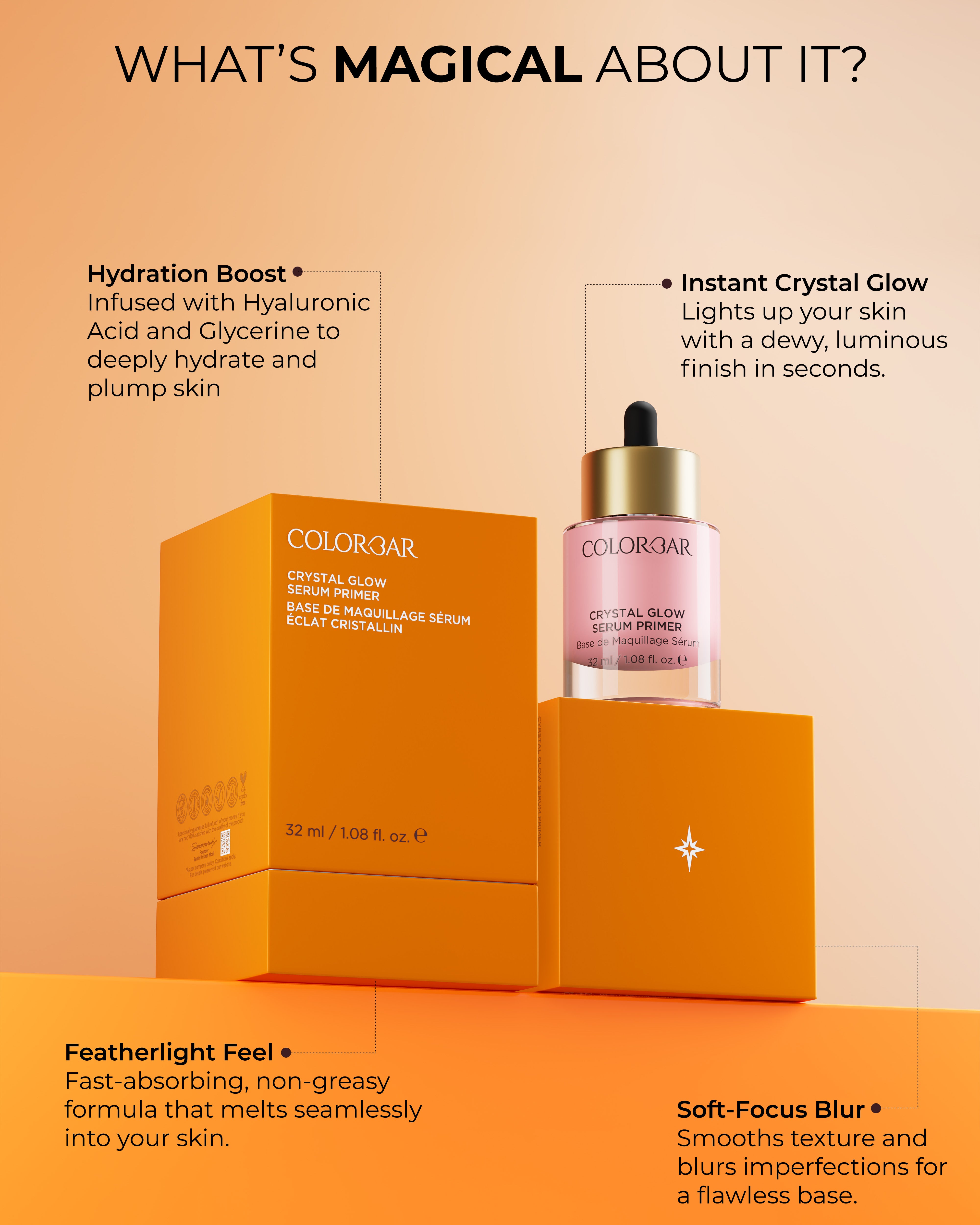 Colorbar Crystal Glow Serum Primer