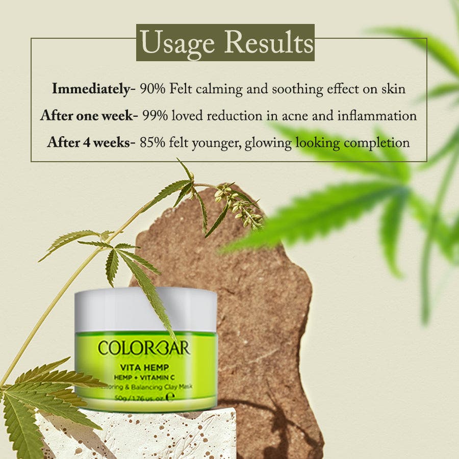 Colorbar Vita Hemp Restoring & Balancing Clay Mask