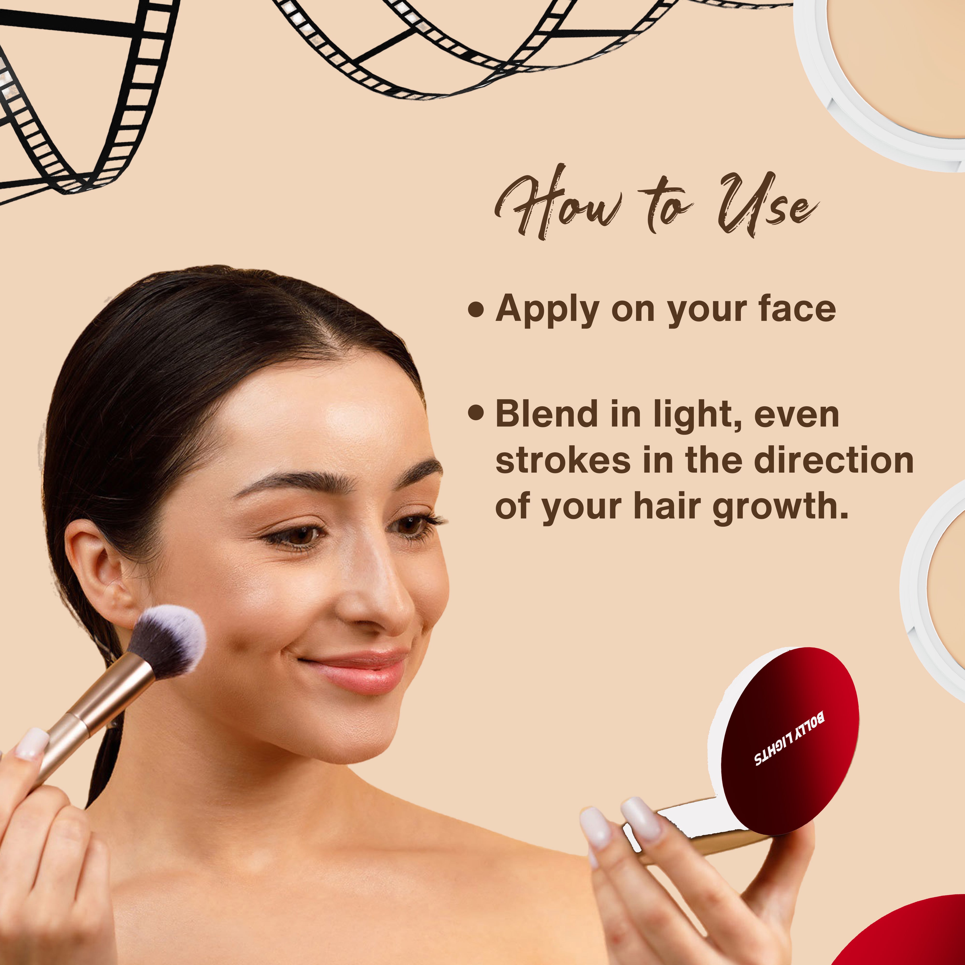 BOLLY LIGHTS SPOTLIGHT COMPACT POWDER