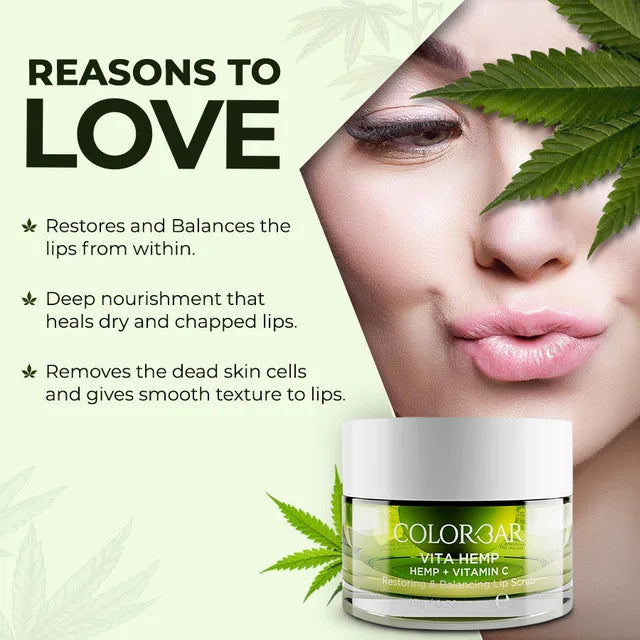 Colorbar Vita Hemp Restoring & Balancing Lip Scrub