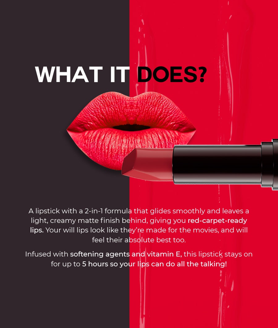 Velvet Matte Lipstick