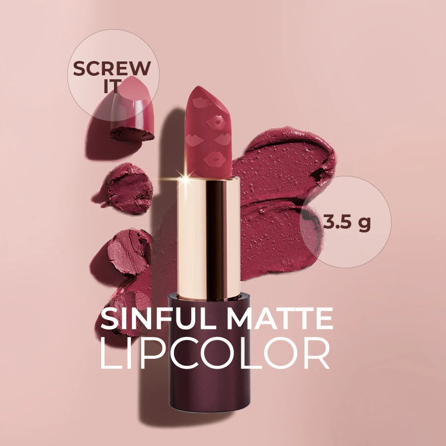 Sinful Matte Lipcolor - Luxe Collection