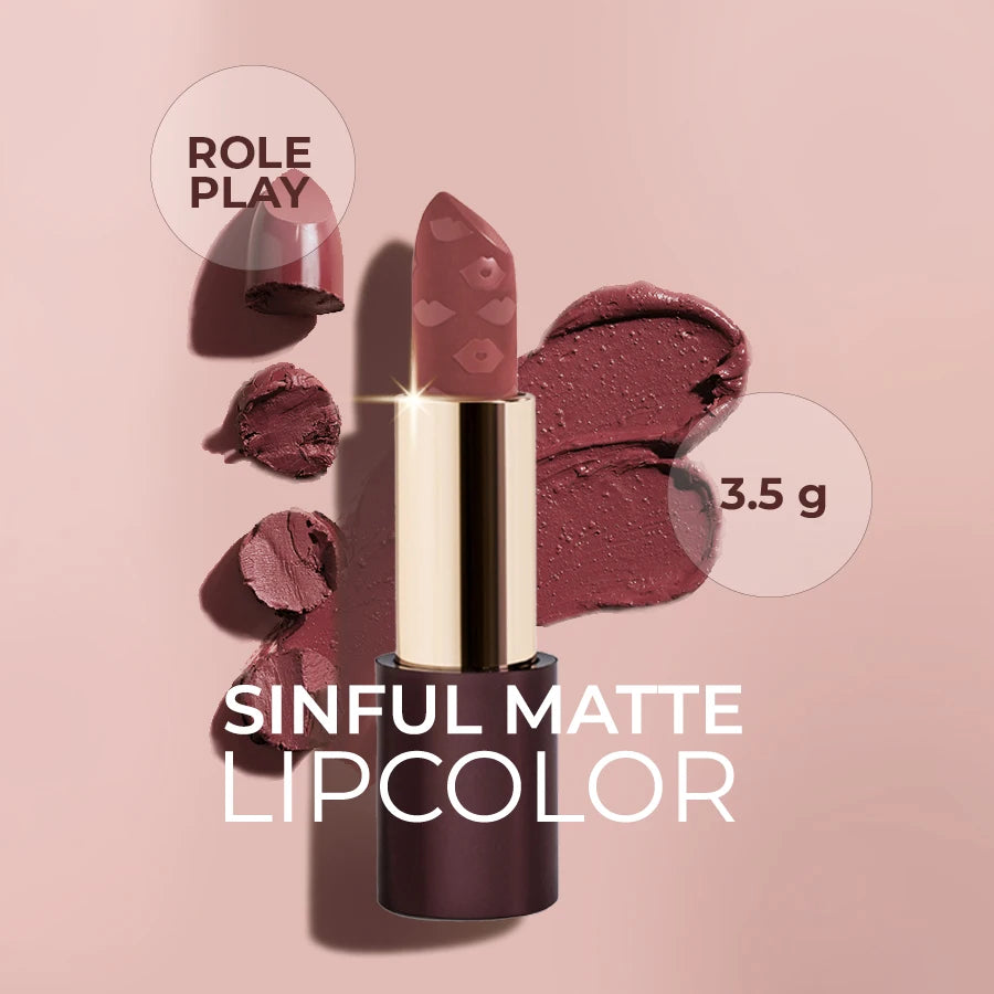 Sinful Matte Lipcolor - Luxe Collection