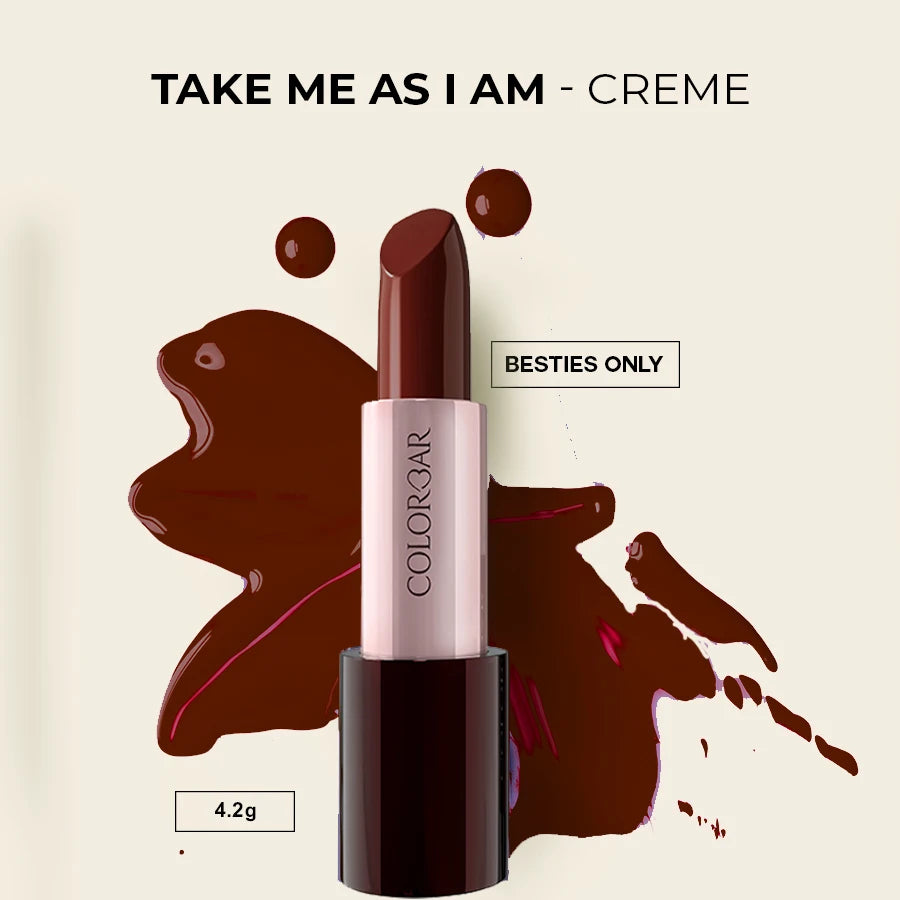 TAKE ME AS I AM VEGAN CRÈME  LIPSTICK