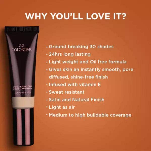 COLORBAR 24HRS WEIGHTLESS LIQUID FOUNDATION