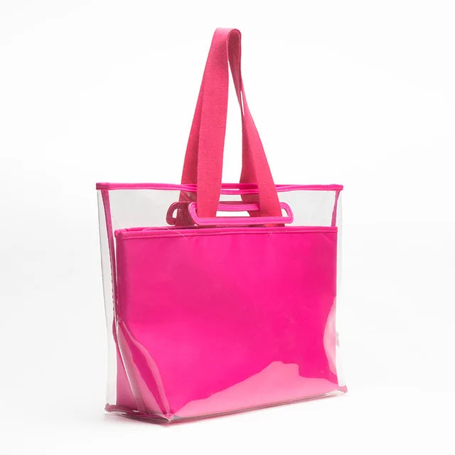 THE BOLD & BEAUTIFUL TOTE - NEON PINK
