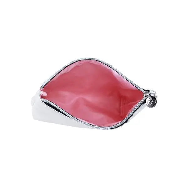 Lips & Lashes Bag In Bag(Set Of Three) - White + Blush Pink